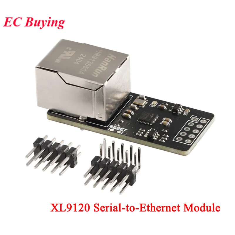 FS100P Serial to Ethernet Converter Module USR-TCP232-T2 Tiny UART TTL to RJ45 Network Transparent Transmission TCPIP FS100S