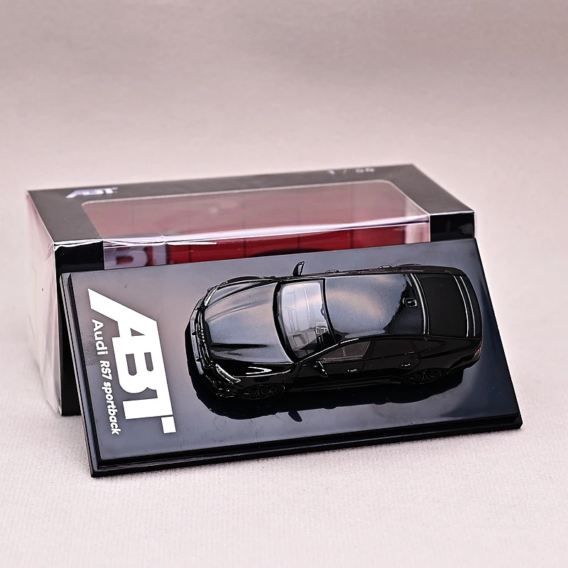 CM Model 1/64 RS7 Sportback ABT Model Car Luxury High Performance Car Diecast Toy Vehicle Hobby Collection with Display Box