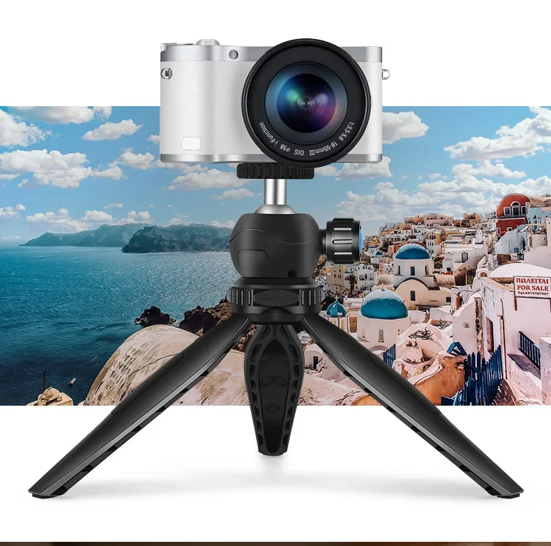 360° Swivel Tripod Portable Bracket 1/4 interface for Gopro or camera or mobile phone image 5