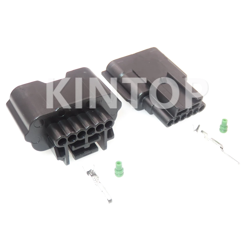 1 Set 6 Pins 7282-8850-30 Auto Low Power Waterproof Socket AC Assembly For Nissan 7283-8850-30 Car Air Flowmeter Cable Plug