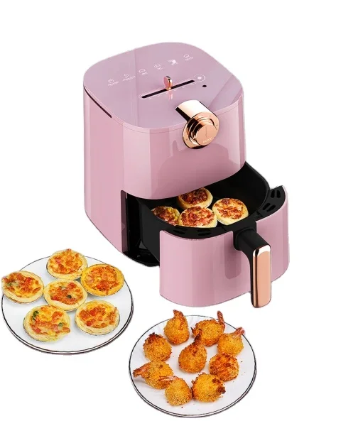 factory wholesale intelligent Protection Vortex heating 4.5L oil free air fryer