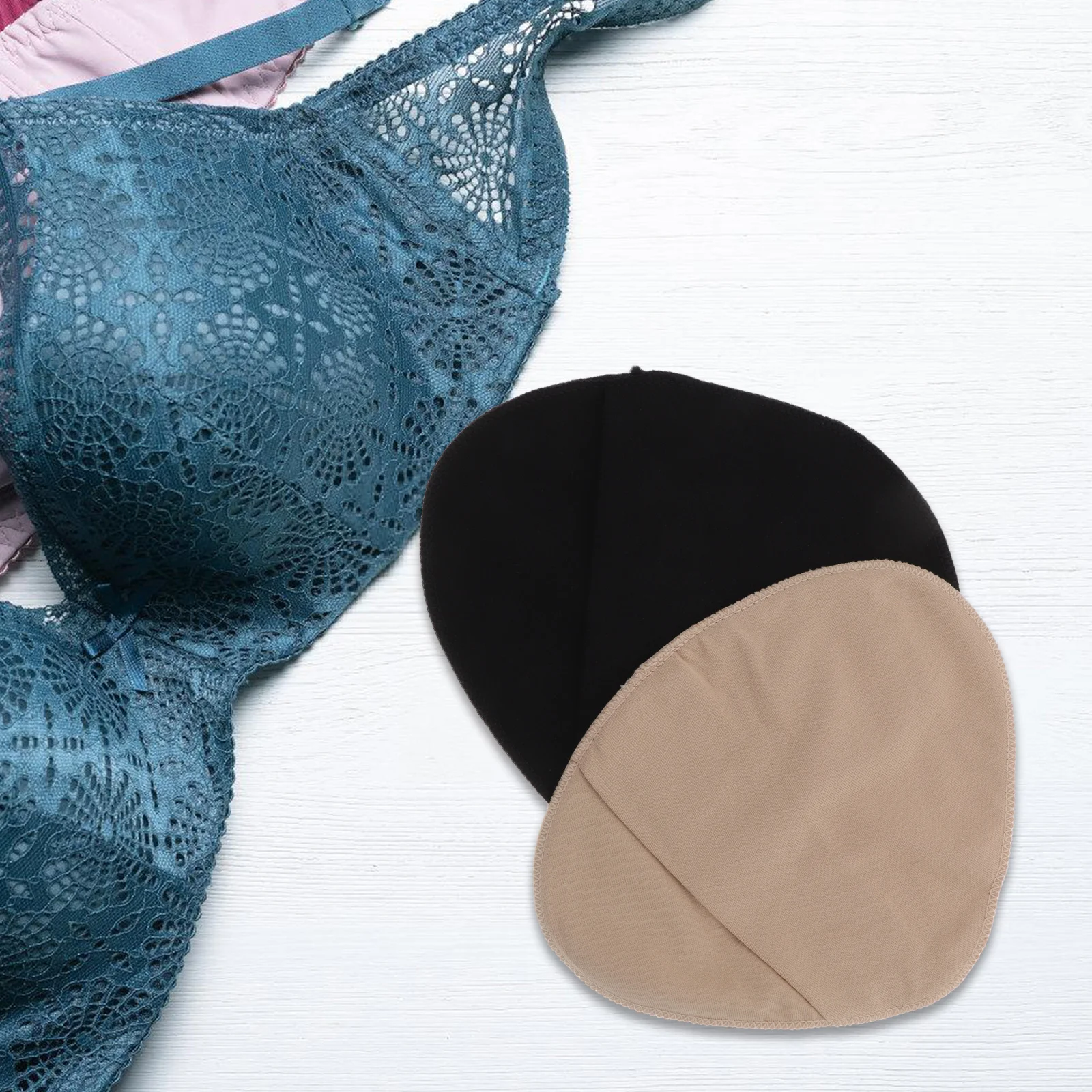 

2pcs False Chest Cover Breast Protective Sleeve Comfortable Chest Sleeve Women Intimates Underwear Accessories