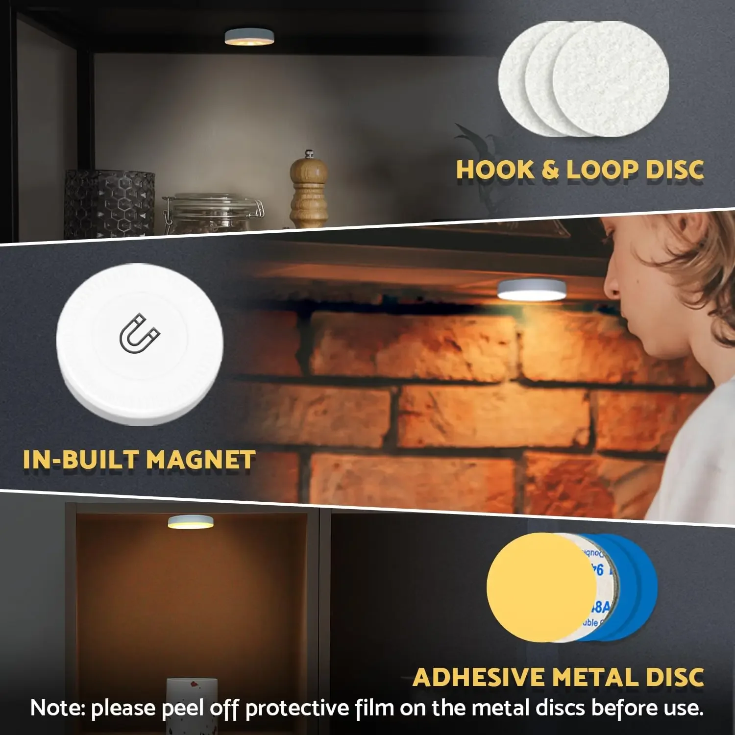 Xiaomi LED ضوء الليل اللمس عكس الضوء 1000mAh بطارية USB قابلة للشحن مصباح الليل المغناطيسي لغرفة النوم السرير الجدول الإضاءة