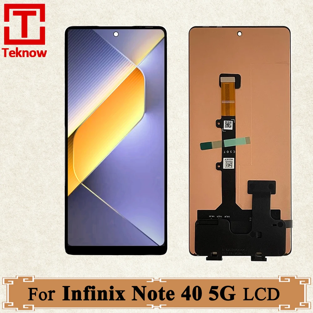 

AMOLED 6.78" For Infinix Note 40 5G LCD Screen Touch Digitizer Assembly Replacement Parts For Infinix Note 40 5G X6852 Display