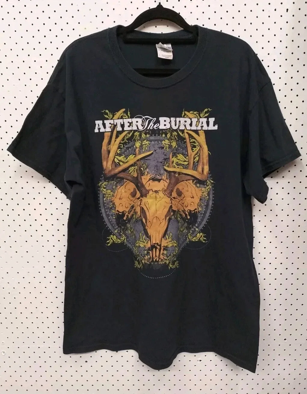 After The Burial T-shirt Black Band Music Metal L