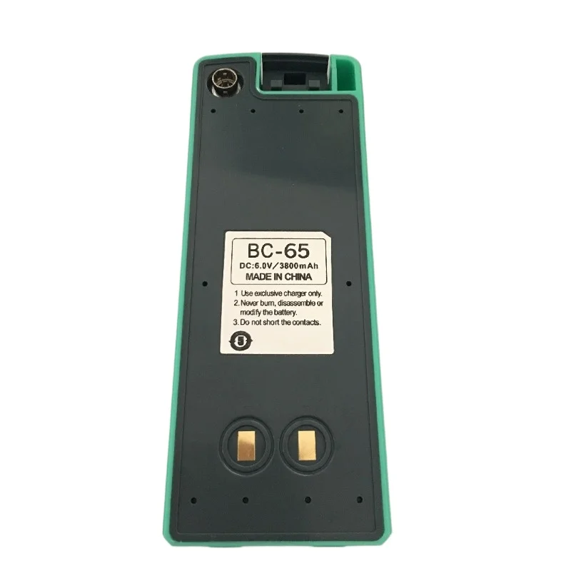 BC-65 6.0 فولت 3800 مللي أمبير بطارية لنيكو NPL-352C DTM-352/332/350/452C/352CNPR-352C/362/452C جودة عالية إجمالي بطارية المحطة