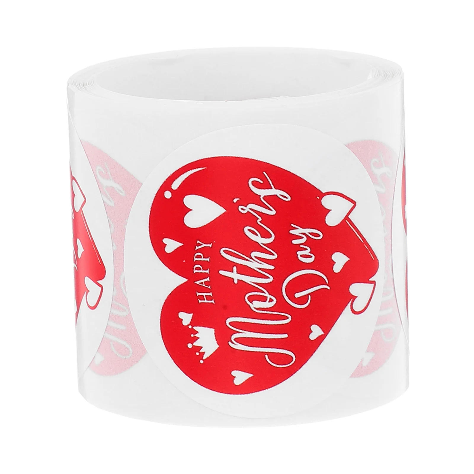 Mothers Day Stickers Heart Decorations Vintage Labels DIY Adhesive Soft Texture Easy Use Phone Cup Notebook Valentines