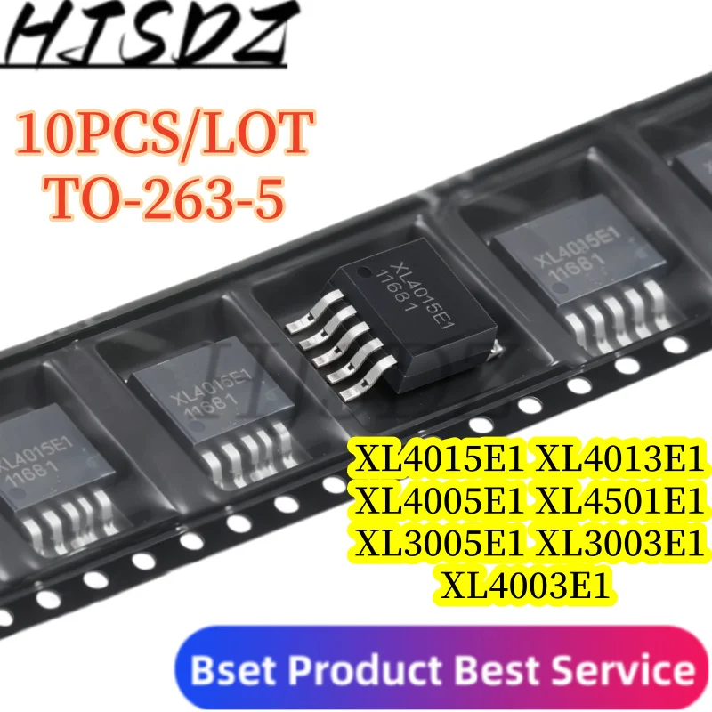 【10PCS/LOT】 XL3003E1 XL3005E1 XL4003E1 XL4005E1 XL4013E1 XL4015E1 XL4501E1 TO263-5 Transistor
