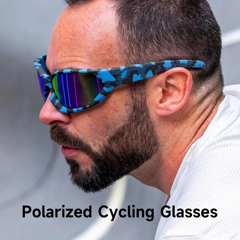 HD Polarisierte Reiten Gläser Männer UV400 Schutzbrille MTB Goggle Sport Radfahren Camouflage Sonnenbrille Outdoor Brillen