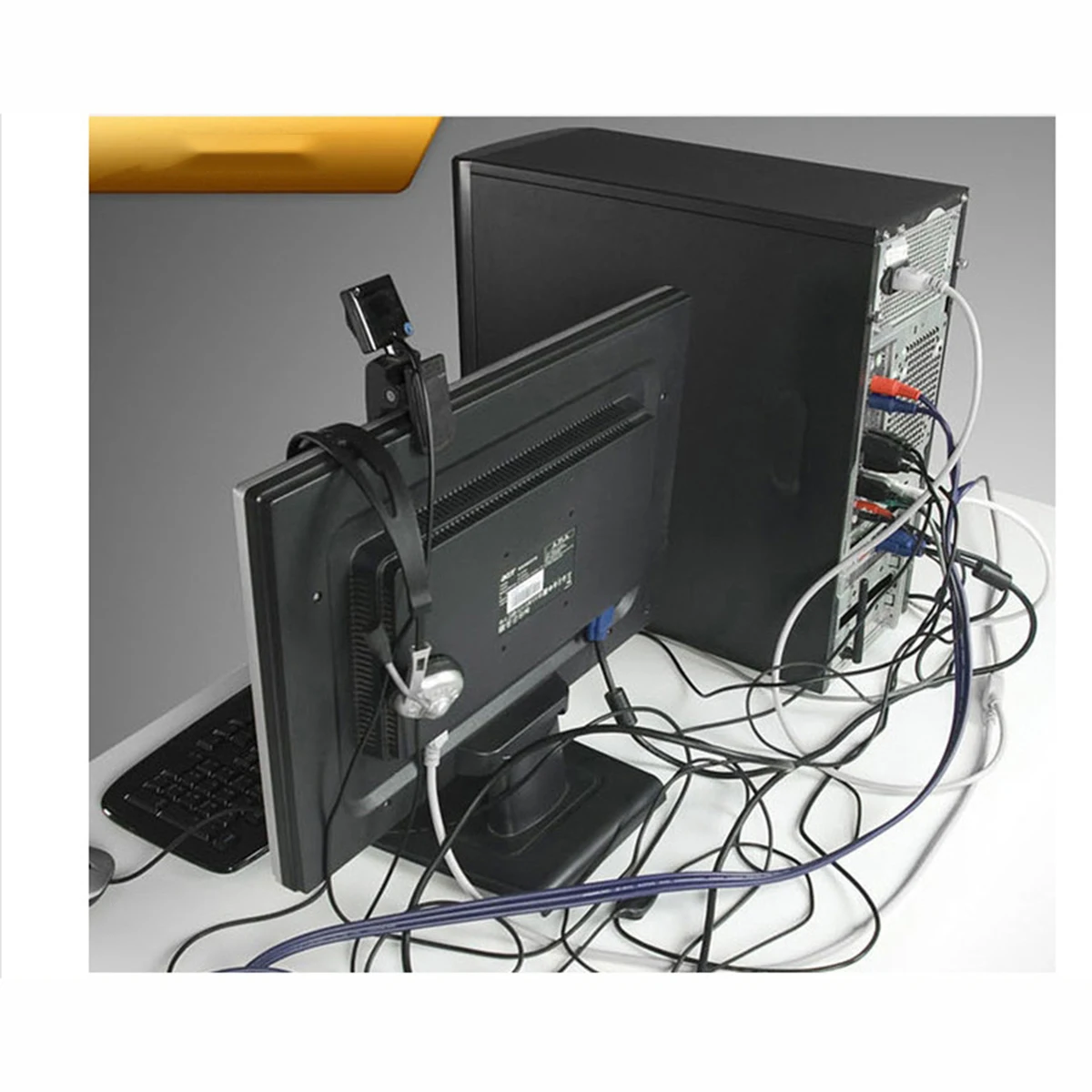 

50Pcs Nylon Cable Straps Candy Color Cable Wrapper Cord Organizer for Travel Work Earphone USB Wire Management Wraps