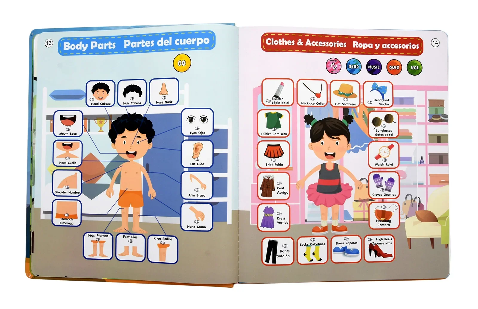 Montessori Hiszpańska maszyna do nauki języka angielskiego Elektroniczne czytanie książek Maluch Zabawki edukacyjne dla dzieci Wielofunkcyjna Ebook