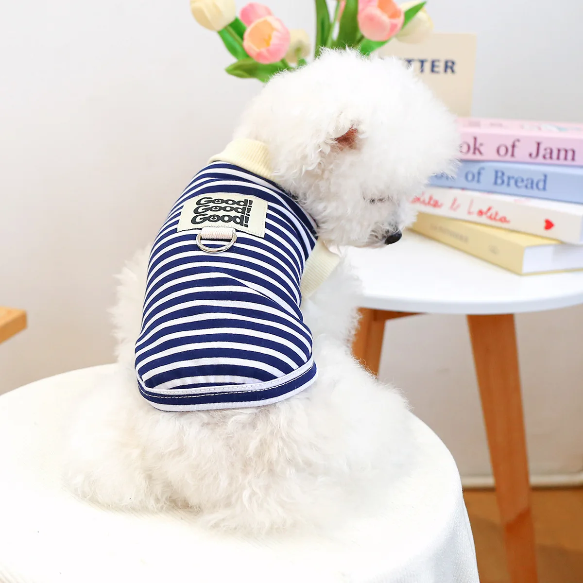 petcircle-pet-circle-abbigliamento-per-animali-domestici-gilet-con-guinzaglio-per-cani-e-gatti-strisce-bianche-e-nere