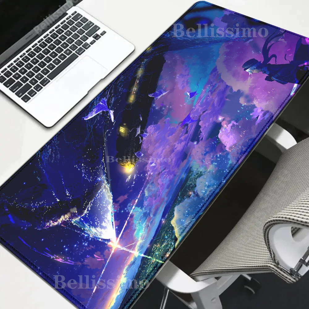 

Anime Clouds Carpet Large Gaming Mousepad Laptop Kawaii Computer Offices Mouse Pad Playmat offices Accessories teclado Desk Mat