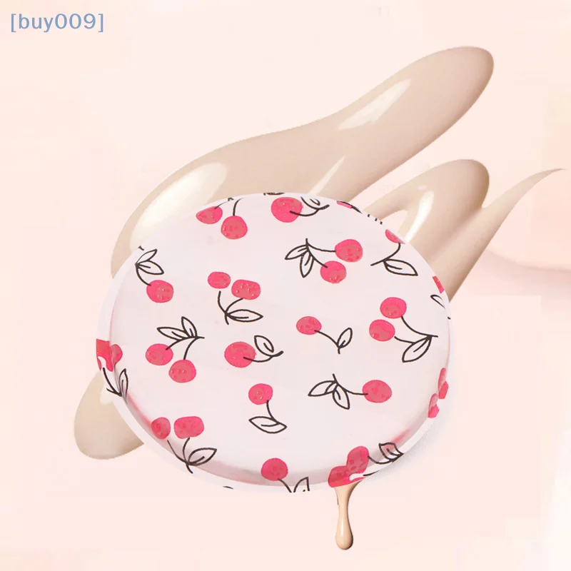 1/2 قطعة الكرز طباعة هلام السيليكون مسحوق نفخة الإسفنج الوجه إخفاء مستحضرات التجميل نفخة اكسسوارات لكريم الأساس لا مسحوق