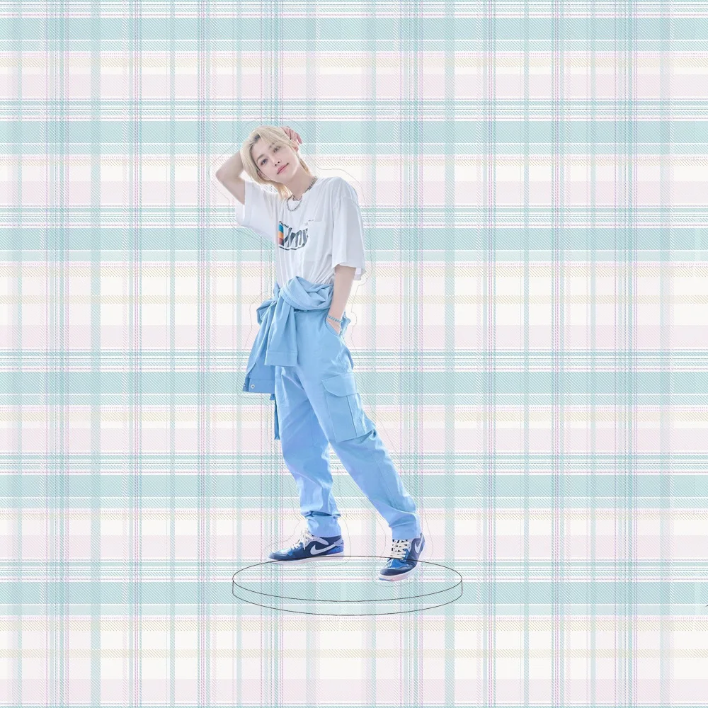 Stray Kids Style Cute Surrounding SKZOO Men's Team Celebrity Acrylic Plaque Ornament