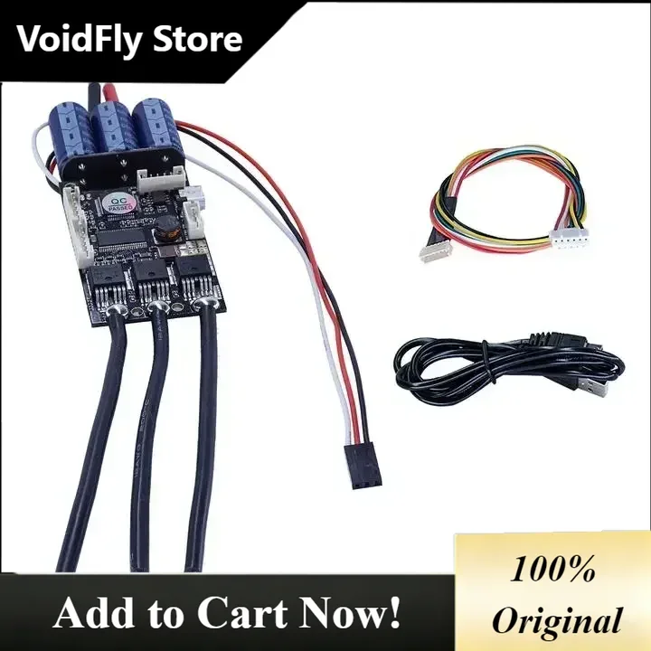 VoidFly FLIPSKY FSESC4.12 50A Based on VESC4.12 3-13S Electronic Speed Controller ESC