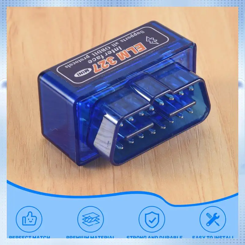 

НОВЫЙ-новый Obd V1.5 Mini Elm327 Obd2 Bluetooth автоматический сканер Obdii 2 автомобильный тестер Elm 327 диагностический инструмент для Android Windows