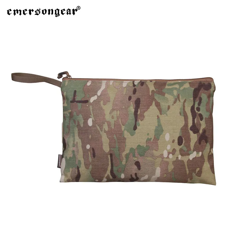 

Emersongear Tactical 13x9 Inch File Pocket Bag Pouch Loop Hoop For Airsoft Hunting Game Outdoor Activity Business Daily EM9328