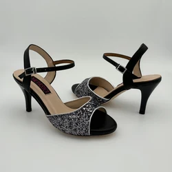 Wygodne i modne argentyna Tango buty do tańca buty imprezowe buty ślubne T6290BG 7.5cm 9cm obcas dostępny wysyłka gratis