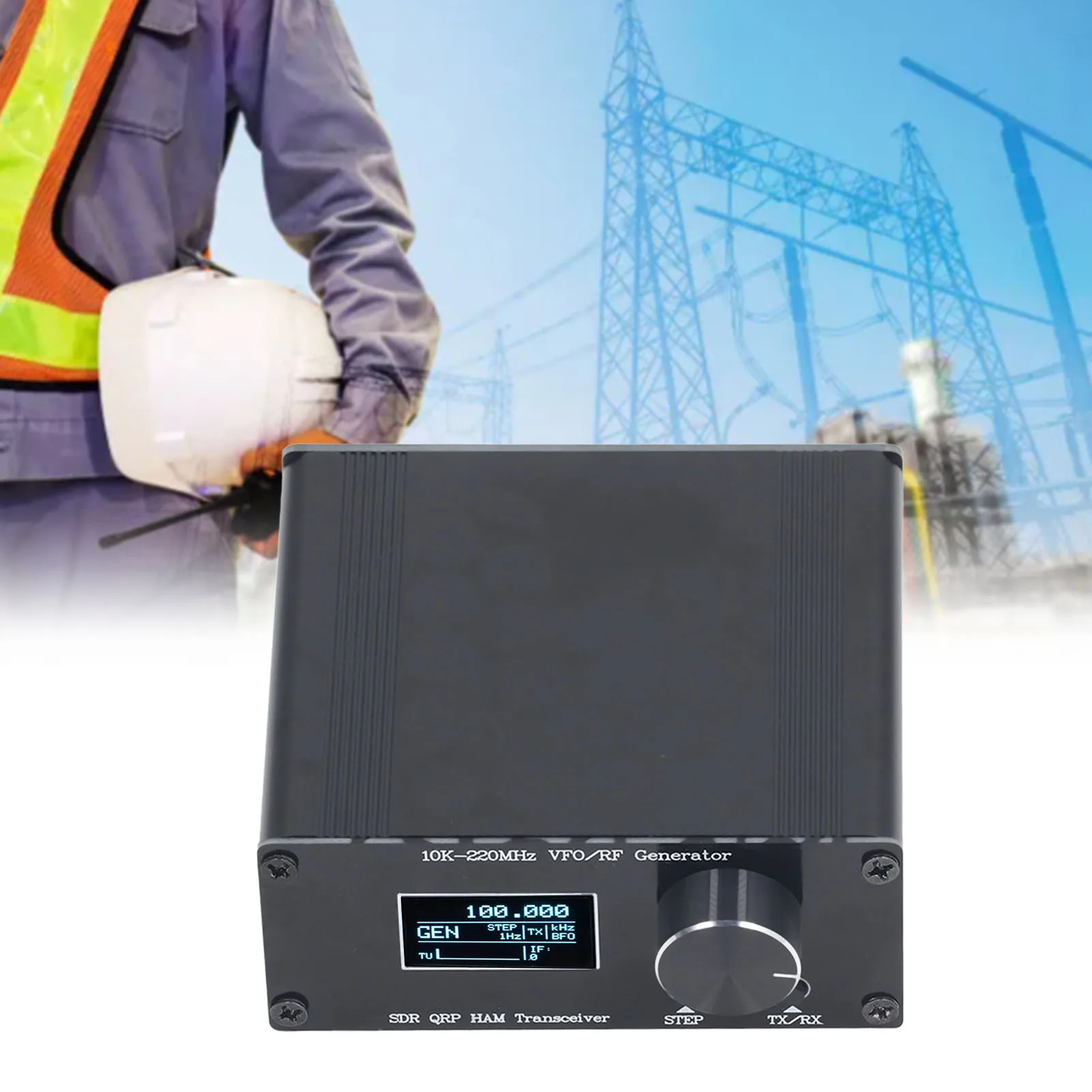 Variable Frequency Oscillator Working Range 10kHz To 220MHz 0.5PPM Clock Durable High Accuracy SDR Transceiver