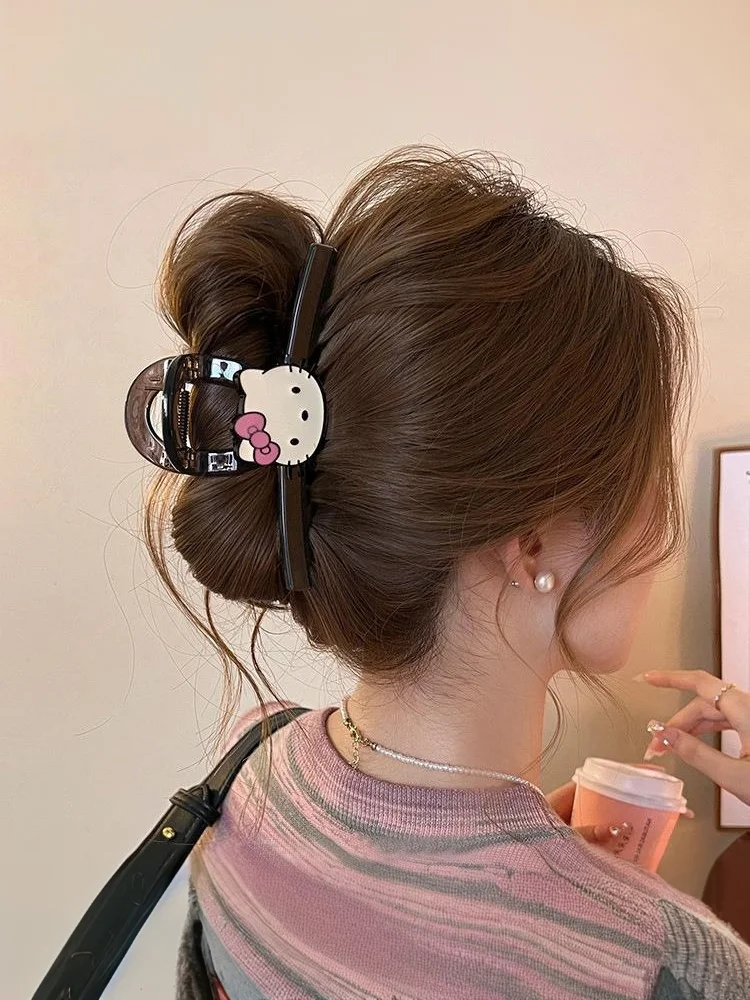 

Simple Cartoon KT Cat Hair Claw Hellokitty Shark Clip Hair Clips For Girls Headwear Hair Accessories Gifts