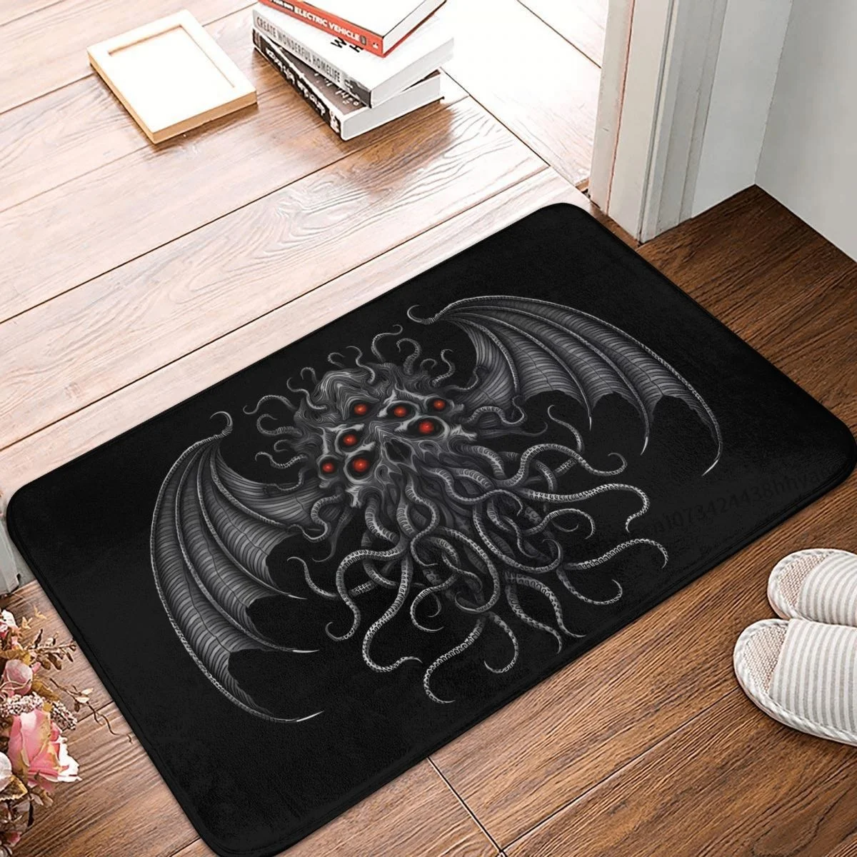 Bathroom Mat Cthulhu Head Azhmodai 2020 Doormat Flannel Carpet Balcony Rug Home Decor