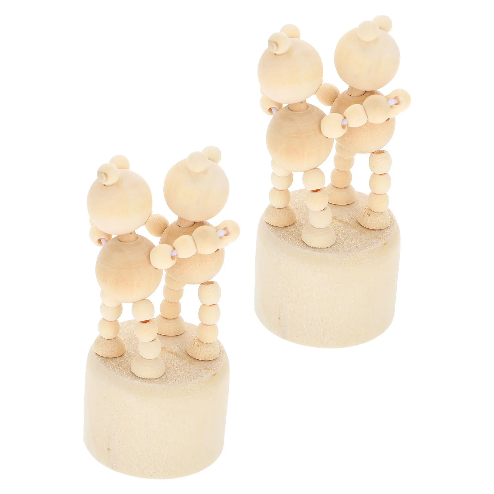 2 pçs de madeira diy artesanato decorativo criativo dos desenhos animados forma caracol casa escritório mesa ornamento crianças sem pintura arte atividade conjunto