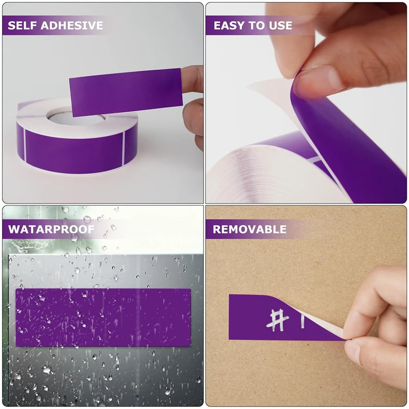 160Pcs Label Tapes Print Master Labels Refill Name Label 12 x 40mm Laminated Stickers Compatible D30 Thermal Label Paper Printer