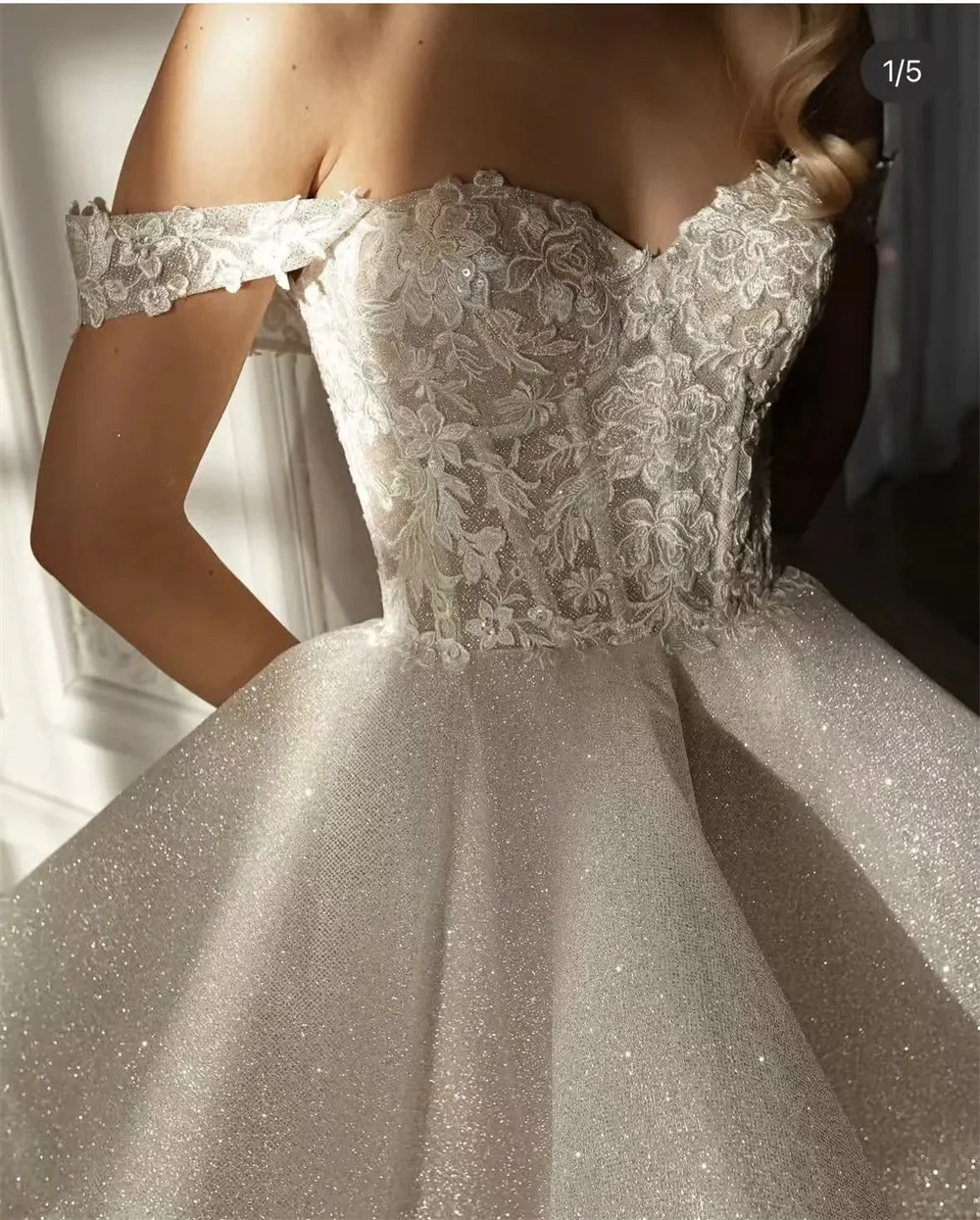 أماندا مخصص الدانتيل الأبيض التطريز بريق فساتين لحضور الحفلات الموسيقية الحبيب الرقبة vestidos de noche كرة صغيرة ثوب حفل زفاف 2025