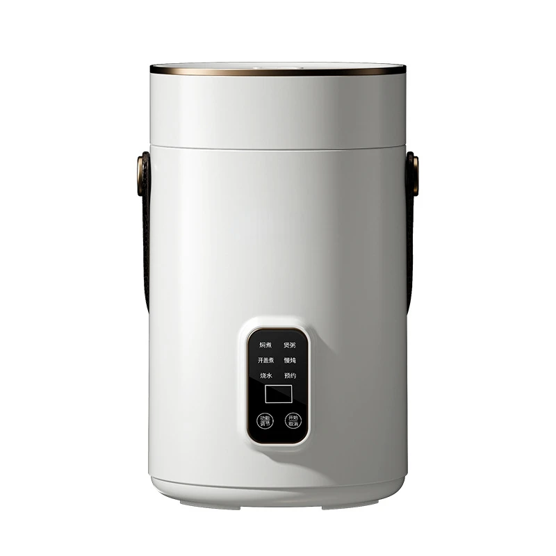 220V 1000ML elektryczny multicooker nieprzywierający automatyczny Mini elektryczny gar do gotowania przenośny ryżowar