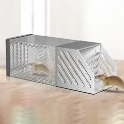 Continuous Cycle Mouse Trap Rat Catching Cage Mice Killer Automatic Indoor Outdoor Mouse Catching Tool