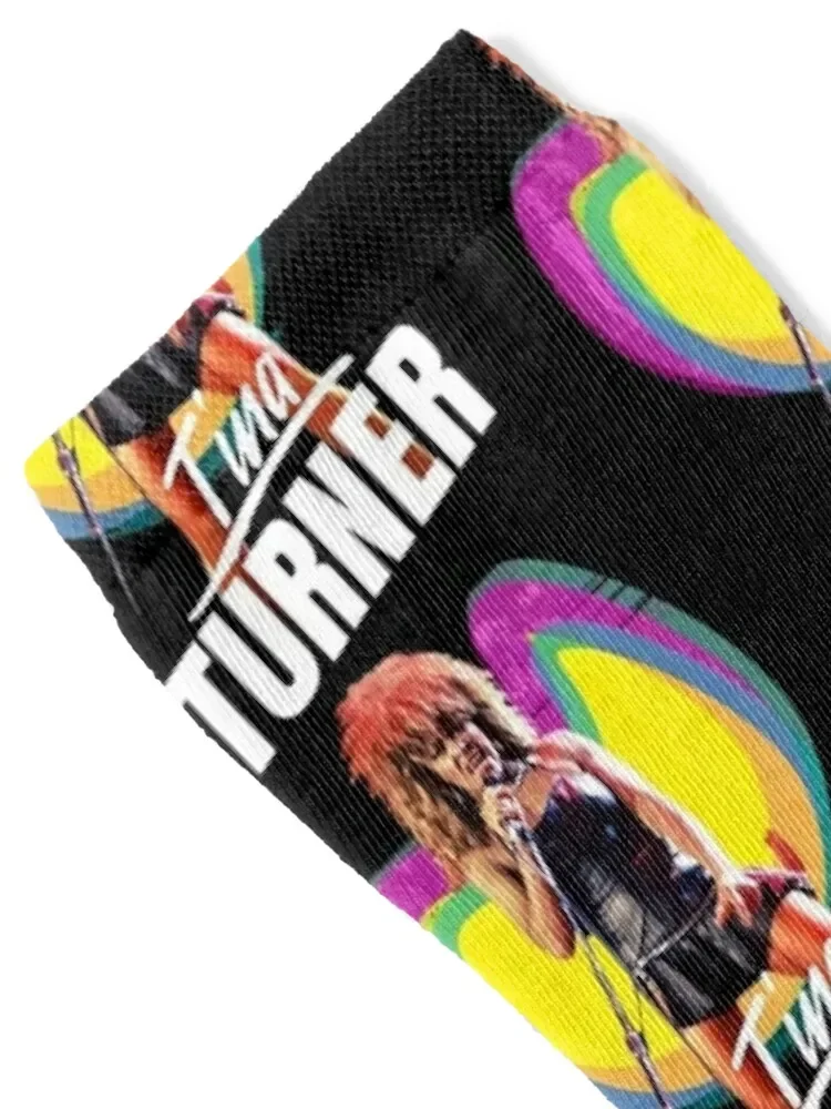 Tínà Túrnèr Rock n Roll Socks sheer hiphop funny gift cool Ladies Socks Men's