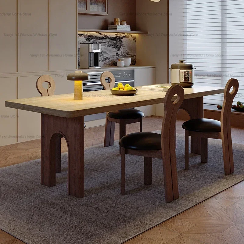 

Modern Italian Style Multifunctional Dining Tables High-end Designer Simplicity Dining Table Restaurant Furniture Vaisselle HBDT