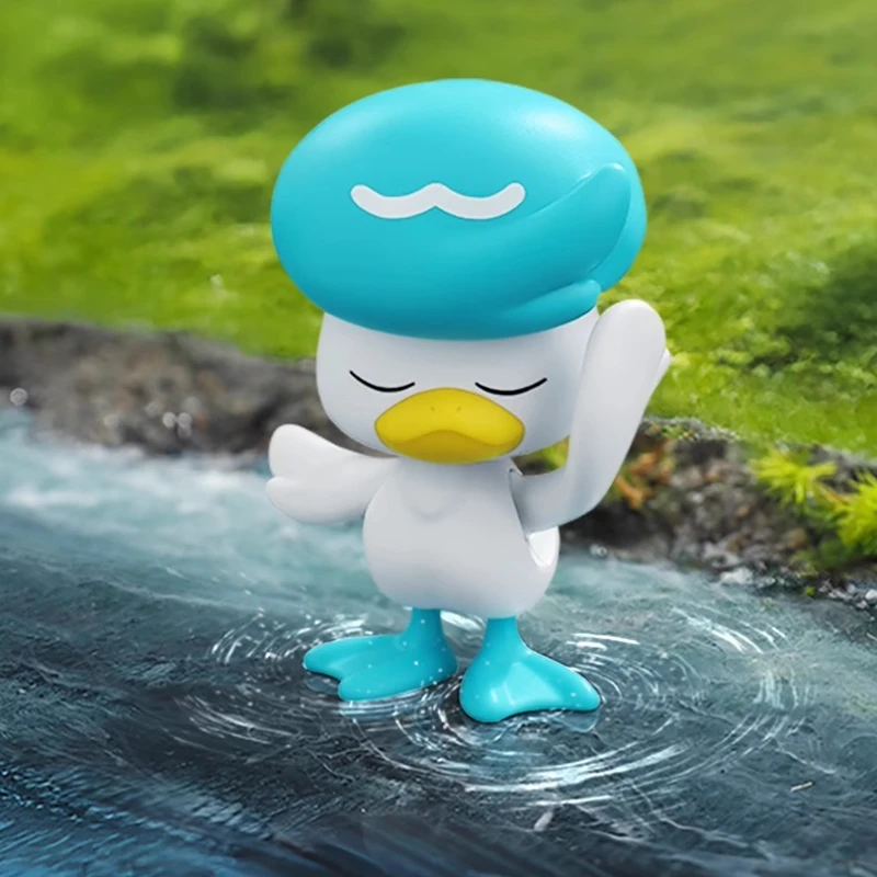 بلوك بنة رجل بوكيمون الطبعة الكلاسيكية S 3nd Piplup Corphish التجمع نموذج اللعب اليدوية سطح المكتب الديكور هدية #4