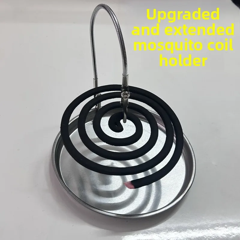 

Двуглавый зажим для спирали от комаров из крокодиловой кожи, удлиненный опорный браслет, специально для лотка для спирали от комаров