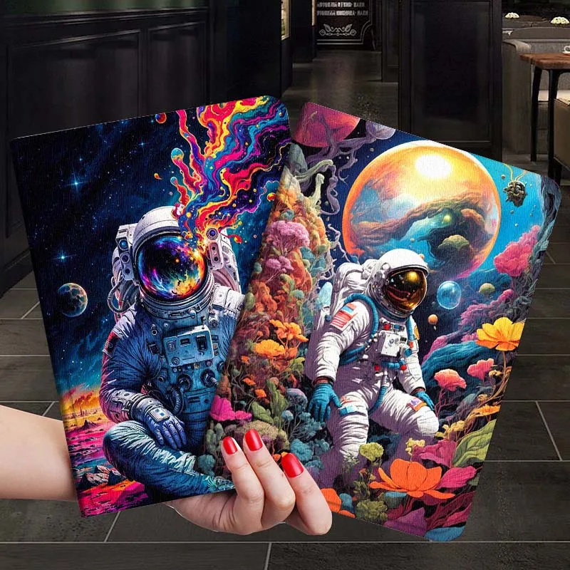 

Cartoon astronaut art For Samsung Galaxy Tab S7 S8 S9 S10 FE Plus 12.4 13.1 Inch Tablet Case
