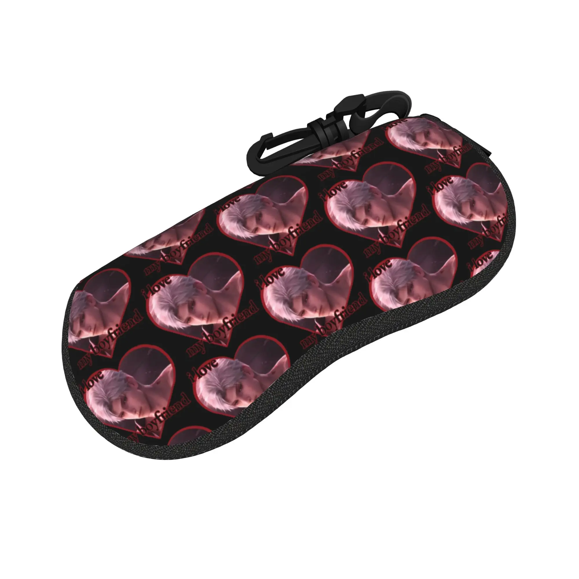 Love and Deepspace Sylus Game Glasses Case Men Women Lightweight Zipper I Love My Boyfriend Eyewear Protector Eyewear Container