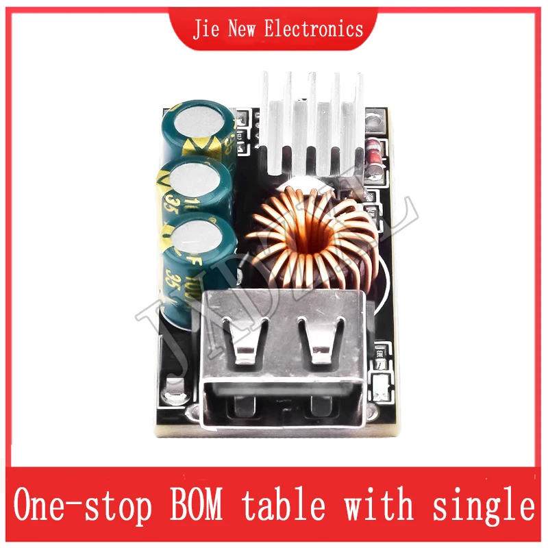 QC3.0 Apple Huawei MTK Samsung DIY 고속 충전기 DC 5-32V 24W 휴대 전화의 비상 충전을위한 스텝 다운 모듈 NEW