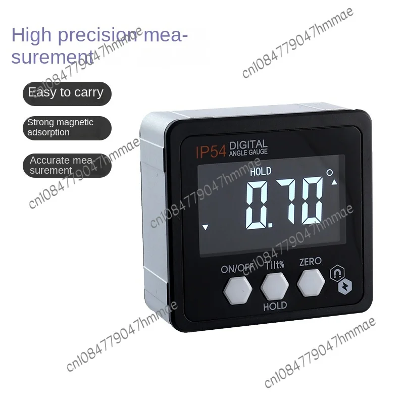 IP54 Electronic Digital Inclinometer Dip Angle Box Electronic Level Slope Ruler with Magnetic Protractor