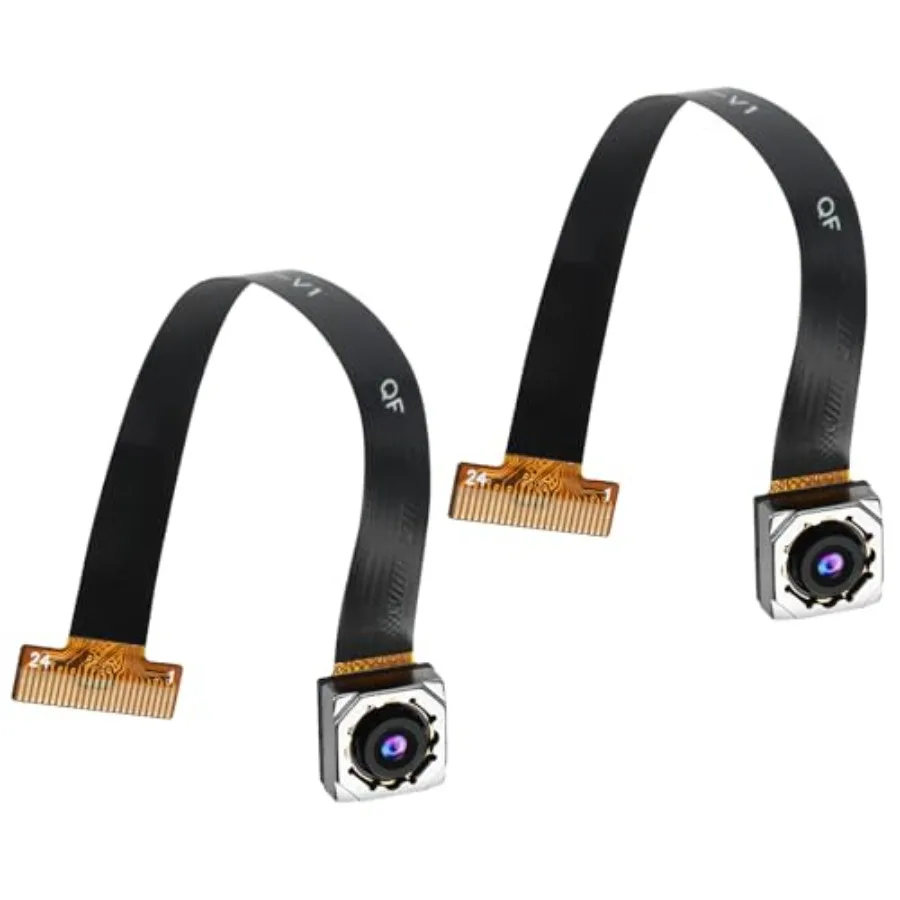 

OV5640 Camera Module 120°Autofocus Lens 5 Megapixel Lens for ESP32 STM32 Single Board Computer 2 PCS