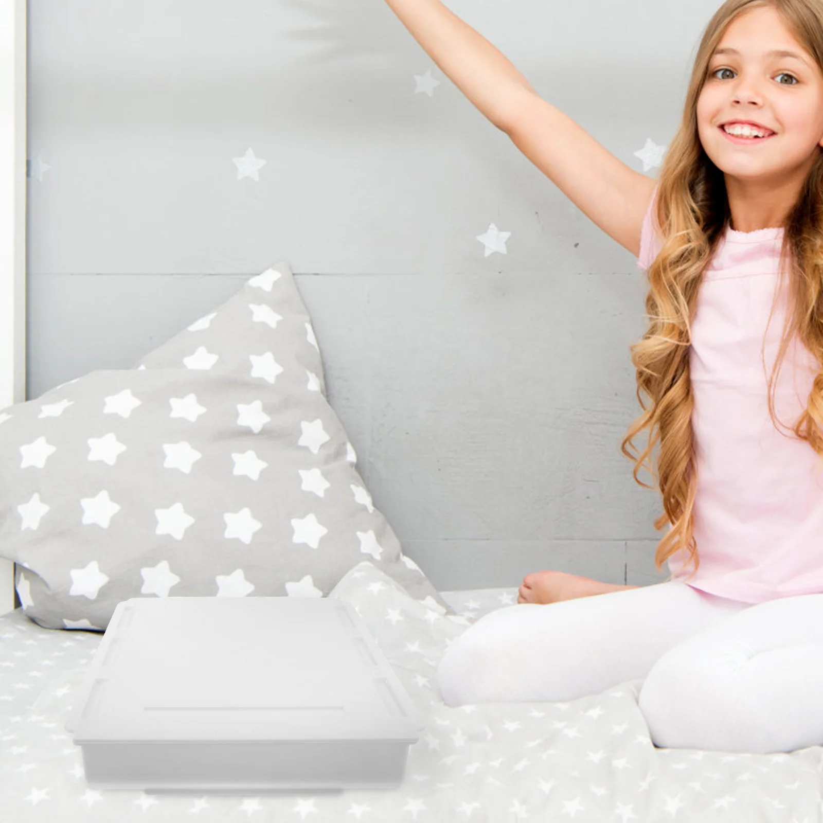 

Under Desk Drawer Organizer Large Capacity Hidden Storage Box For Desktop Clutter Home Office Kitchen Stationery Supplies