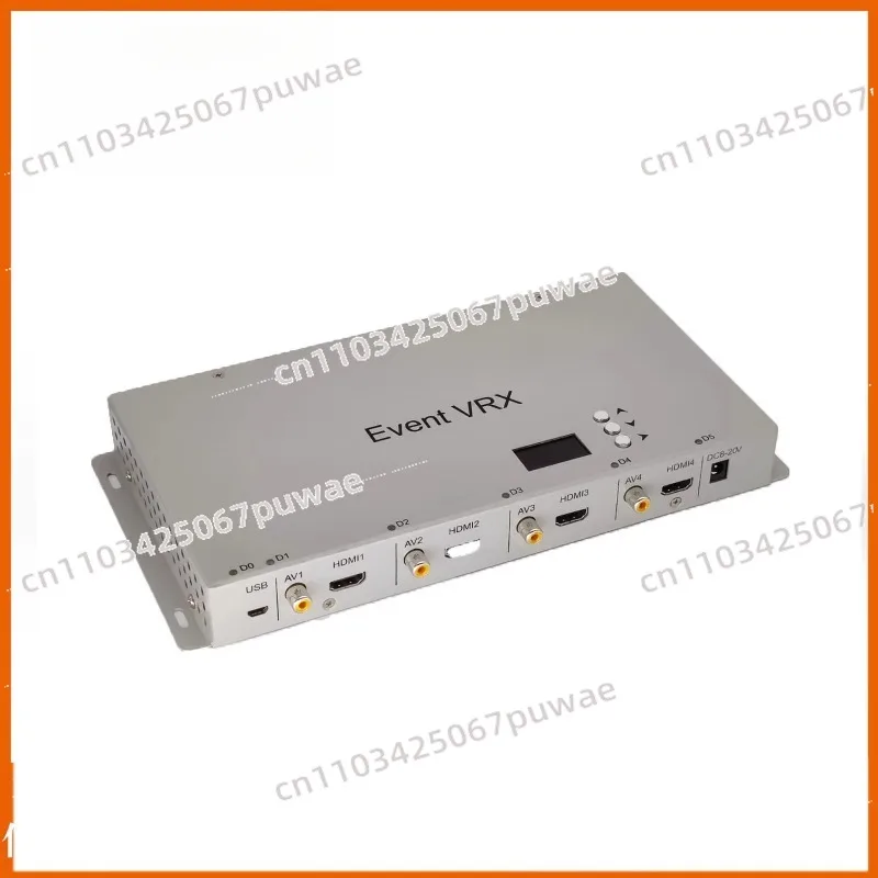 HDZ3550 4-Channel Split-Screen Receiver Video Signal Multi-View Receiver
