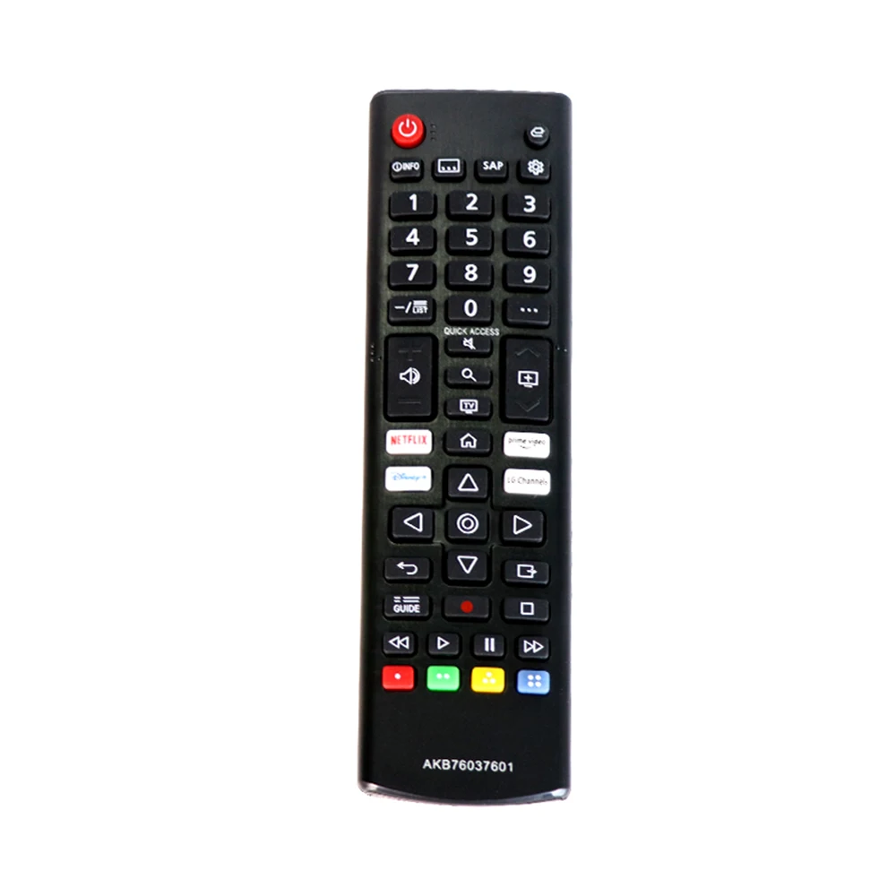 Pilot AKB75675301 AKB76037601 dla zamiennik pilota do telewizora AKB75675311 AKB75675304 AKB75675301 z NETFLIX Prime