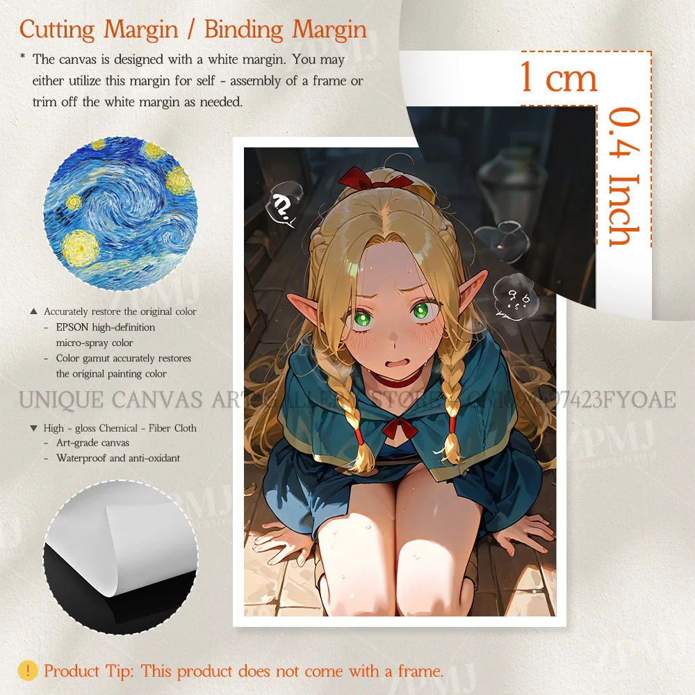 Adventure Anime Character Wall Art Canvas Print Posters Delicious in Dungeon Interior Painting Picture Home Decor Living Room