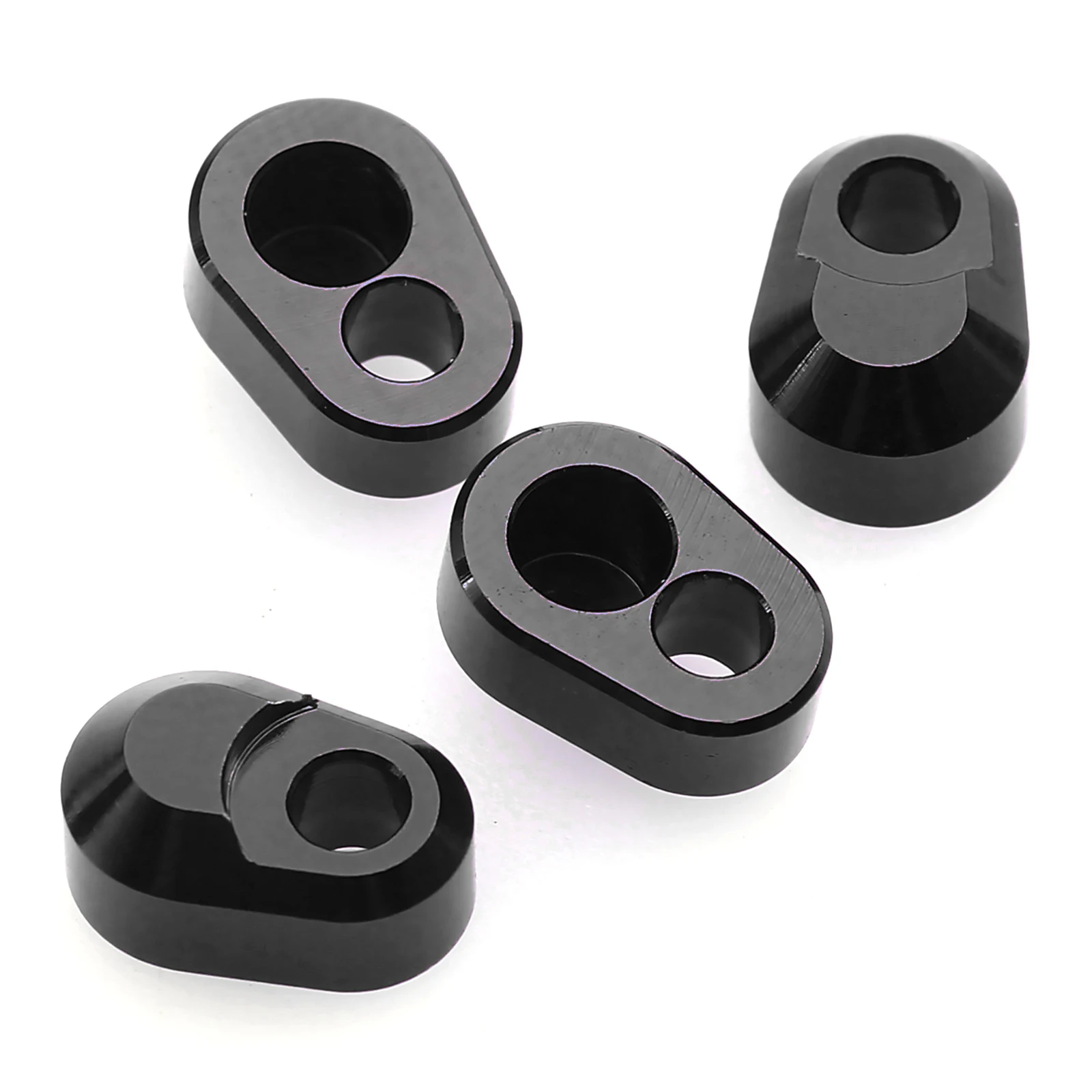 4Pcs/Set Aluminum Alloy Hinge Pin Retainers Replacement For Traxxas 1/5 X-MAXX 6S 8S XRT RC Truck Car Accessories Repair Parts