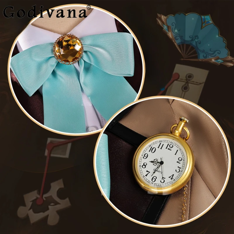 Uniforme da donna Hallowen Gioca a ruolo Vestiti Cos Gioco Anime Abiti da festa Costume cosplay Onore dei re Xiao Qiao Tracce segrete