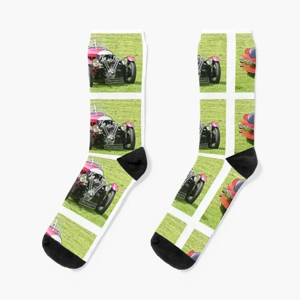 

Morgan 3 wheeler. Socks floral japanese fashion retro Socks Men's Women's