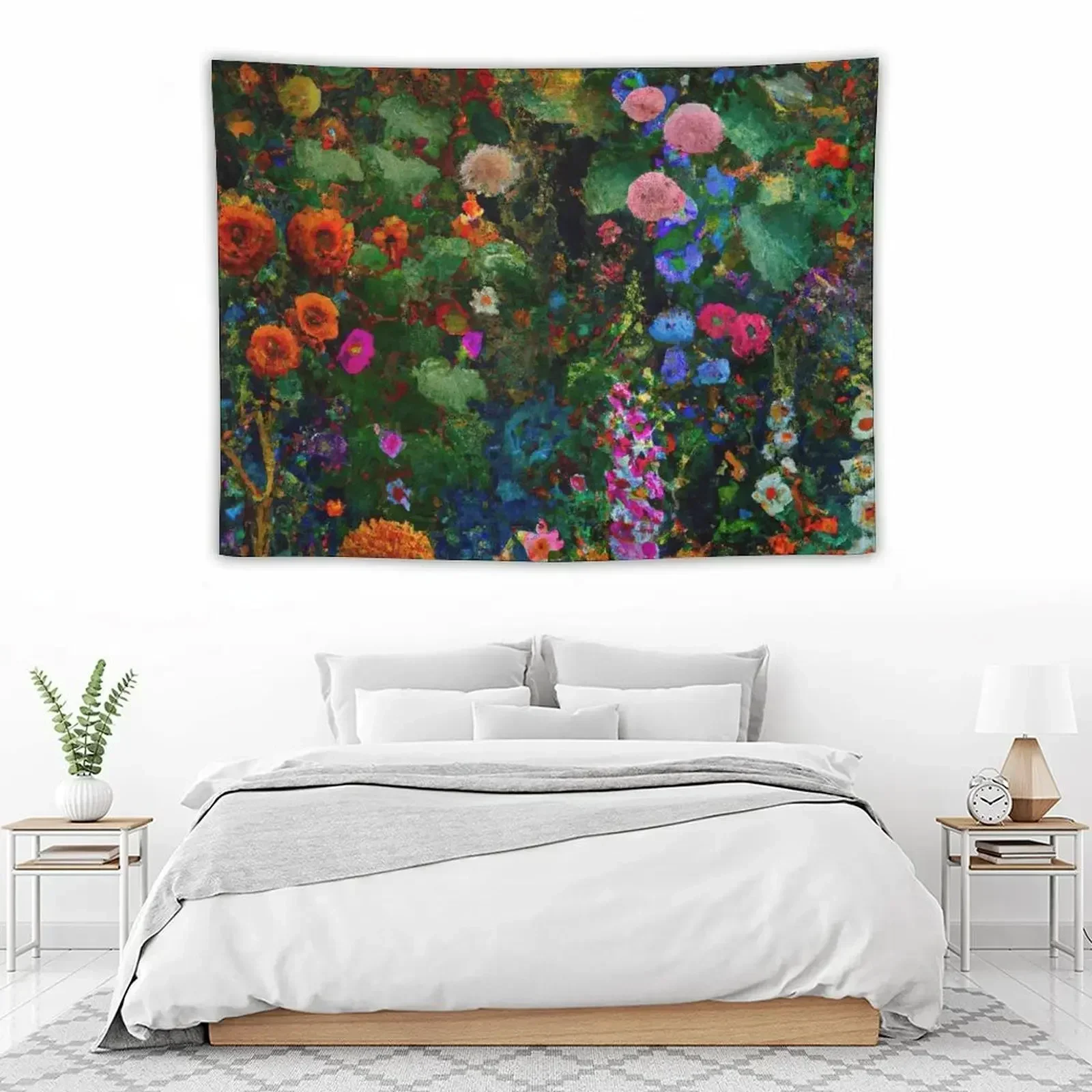 

Flower Garden Gustav Klimt Tapestry Aesthetic Room Decors Bedrooms Decor Room Decor Tapestry