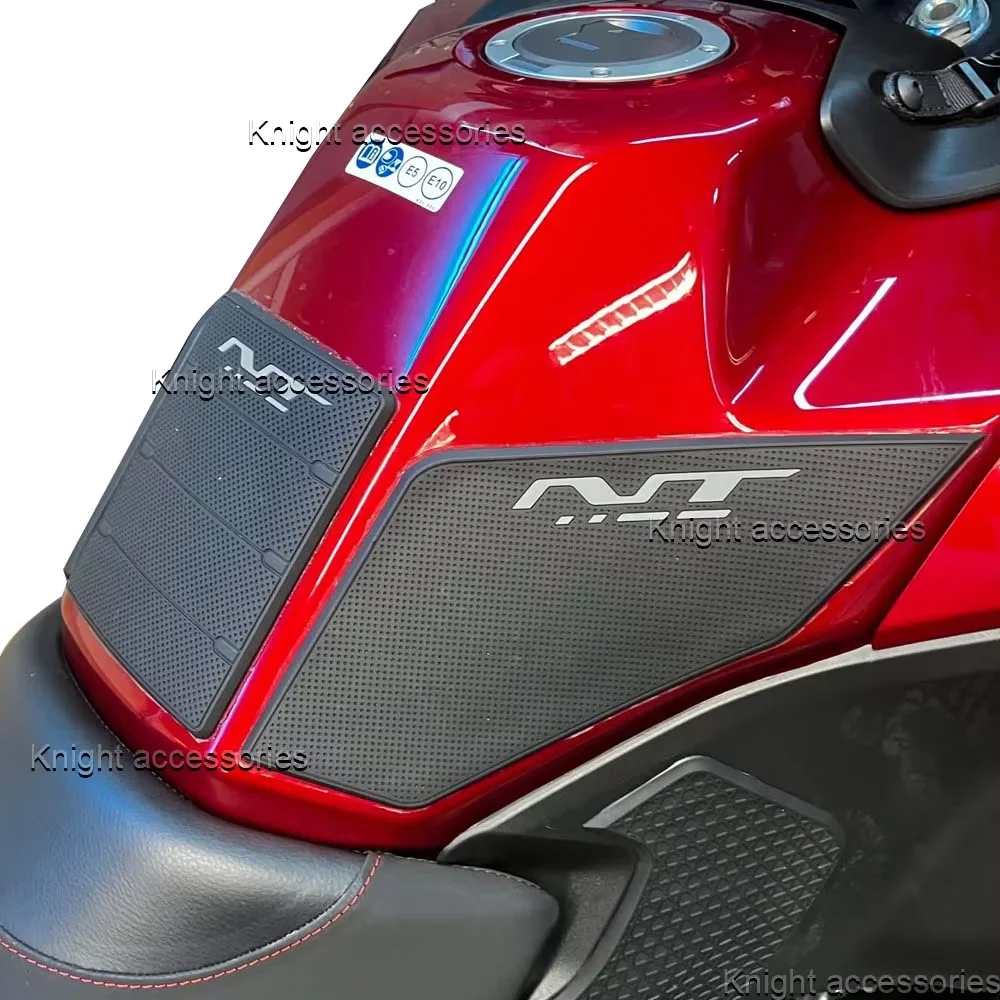 Per HONDA NT1100 NT 1100 Moto Anti-Slip Rilievo del Carro Armato Adesivo di Protezione Ginocchio Grip Serbatoio Carburante Adesivo Laterale Nuovo Modello 2023