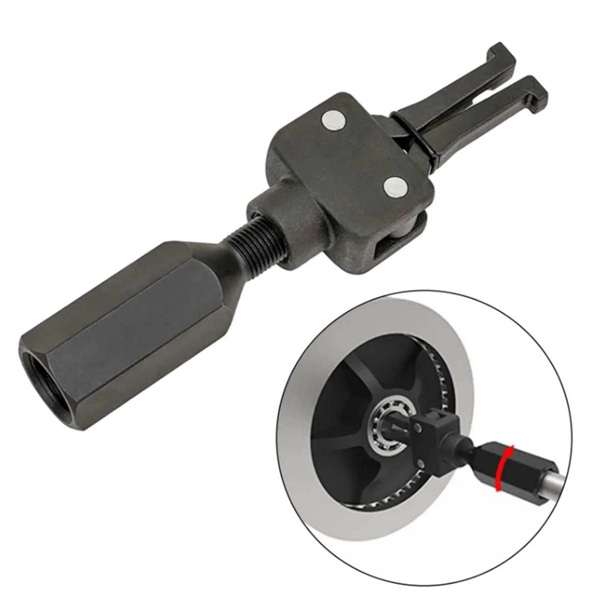 27059 أداة سحب محمل الطيار لمطرقة الشريحة، أداة إزالة محمل الطيار 2-الفك، لقضبان الخيط 5/8 × 18,3/4 × 16 #2